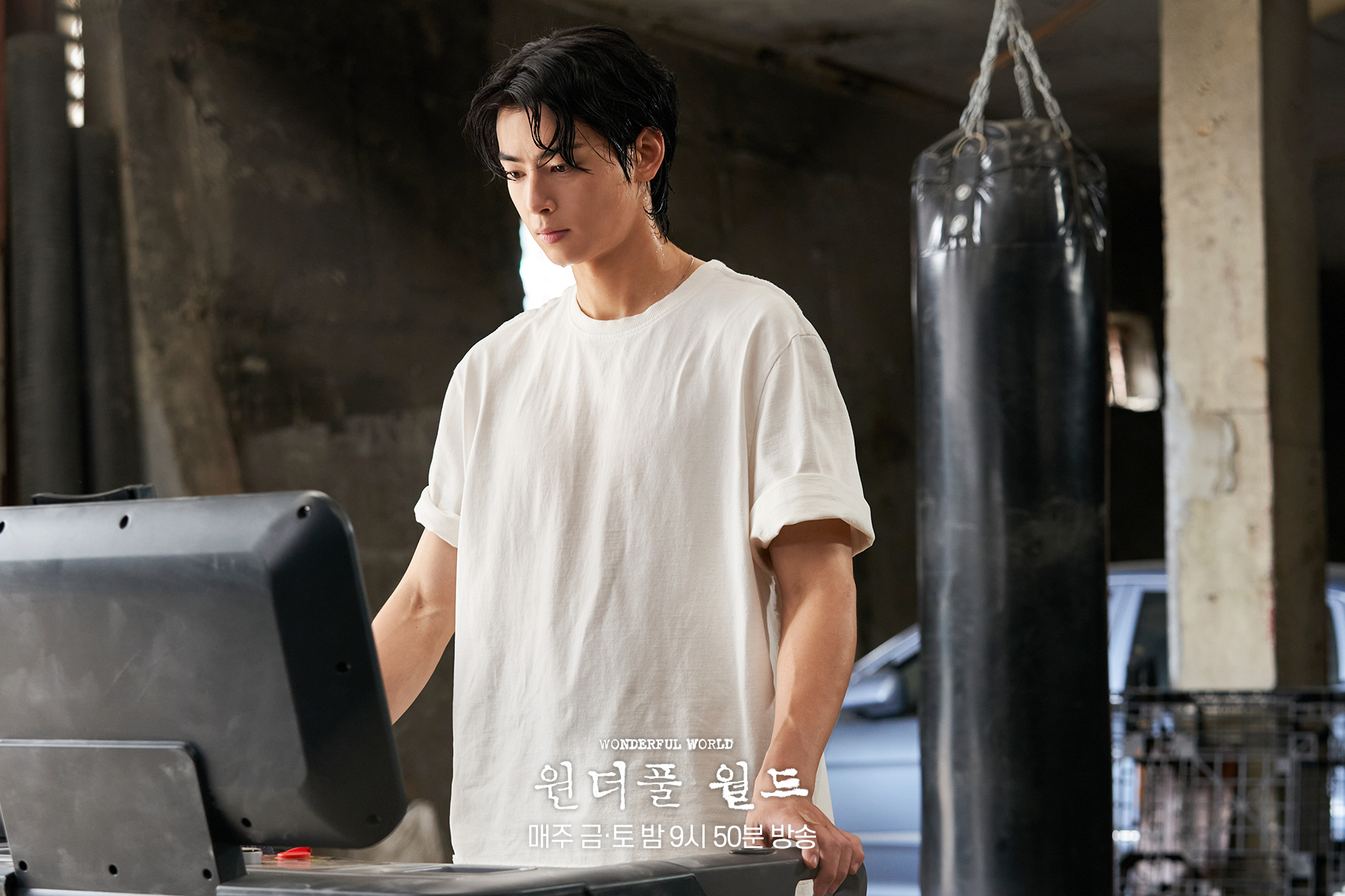 Cha Eun Woo Showcases His Rugged Side In “Wonderful World”